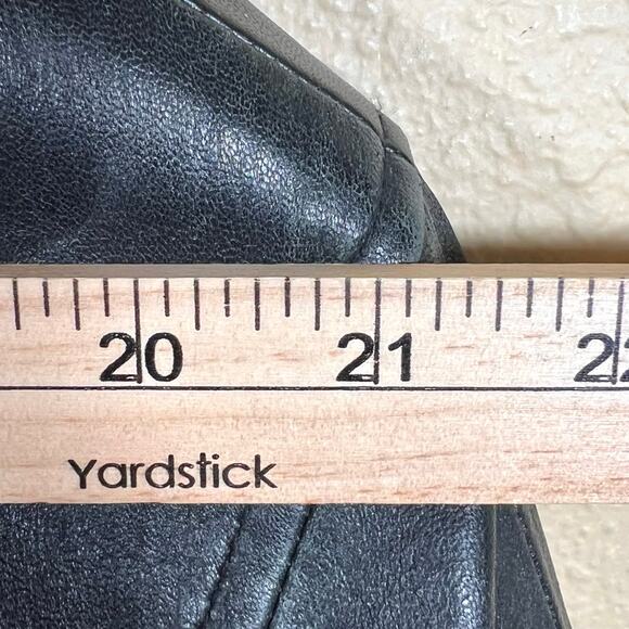 Ambition New York Black Leather Button Up Jacket Size S - Picture 7 of 13